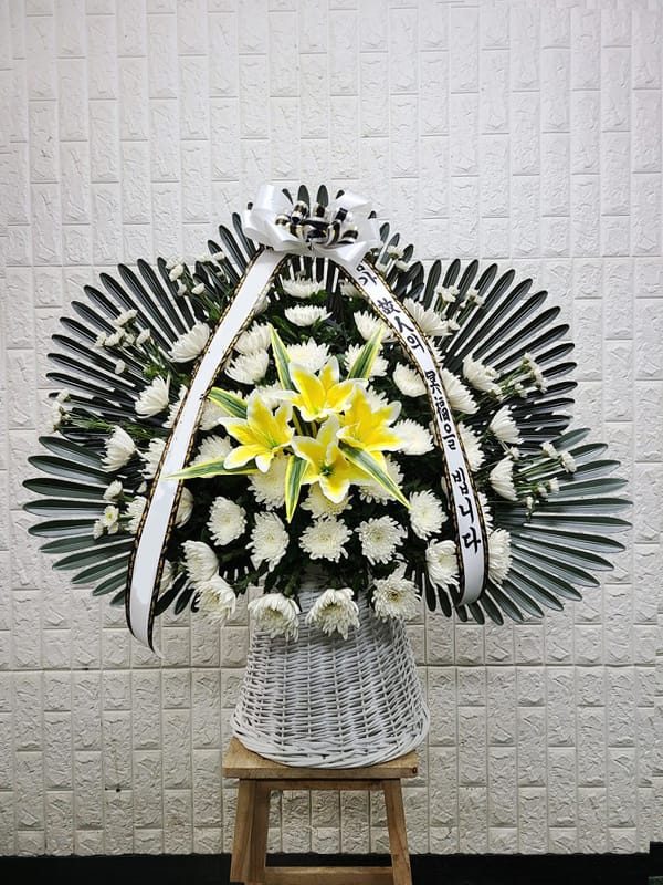 인천성모병원 장례식장 영정 바구니